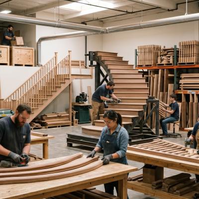 Profitable Custom Stair Manufacturing Business – Nassau County - SDE $150k